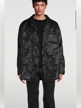 Margiela padded jacket ptp 24 inches.  Length 33 in